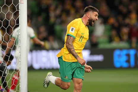 Brandon Borrello celebrates scoring