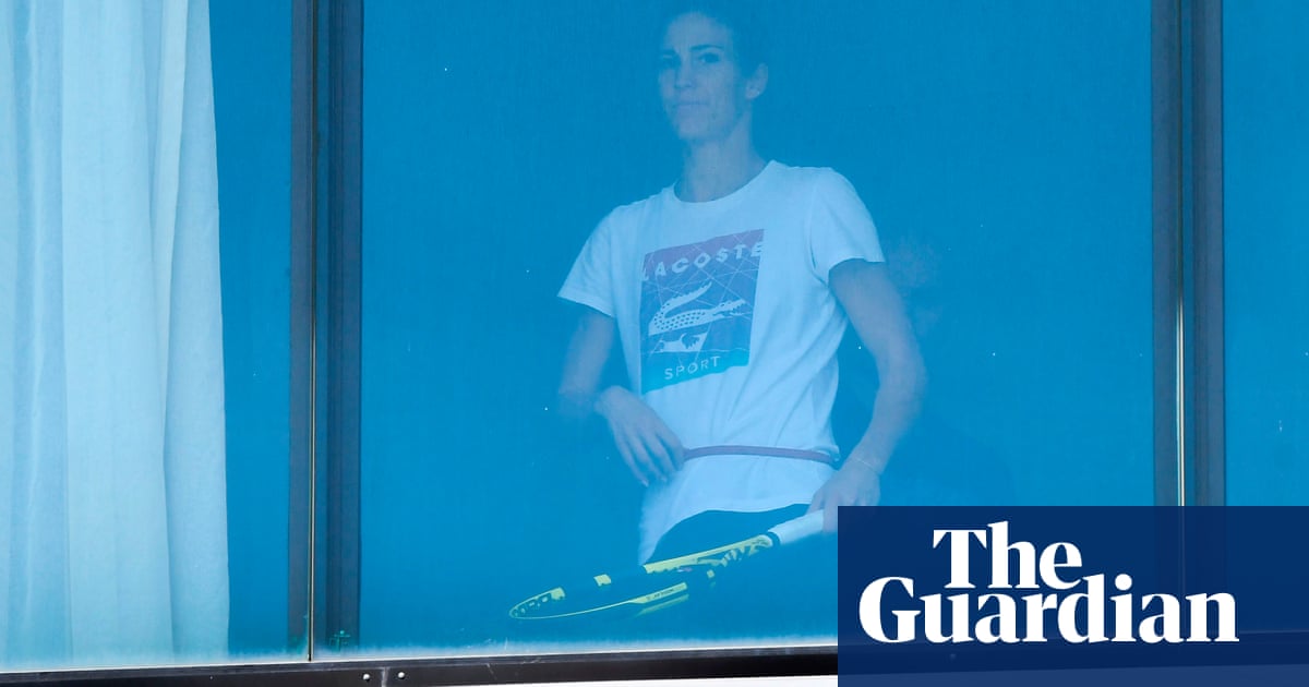 Quarantined tennis players get creative amid Australian Open recriminations