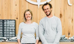 David & Clare Hieatt, founders of Hiutt Denim