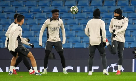Real Madrid prepare for Manchester City with 'total emergency' in defence | Real Madrid | The Guardian