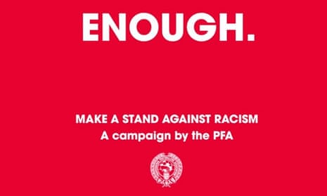 The PFA’s Enough campaign.