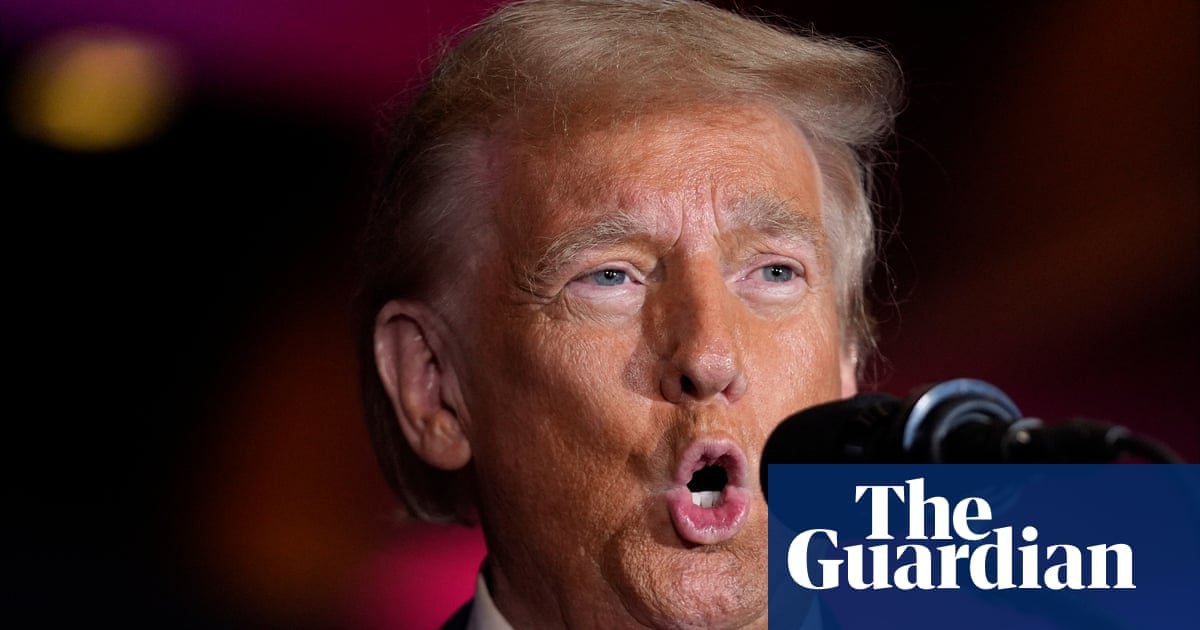 Trump reprimanded by Arnold Palmer's daughter for flattering golf legends' penis size | US elections 2024 Trump reprimanded by Arnold Palmer's daughter for flattering golf legends' penis size | US elections 2024