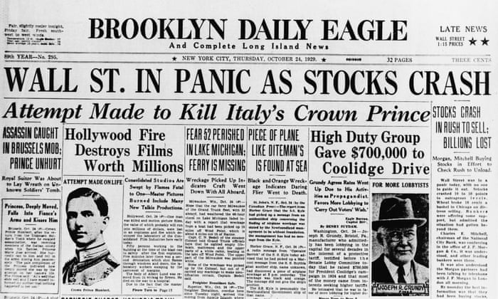 What the 21st century can learn from the 1929 crash | Larry ...