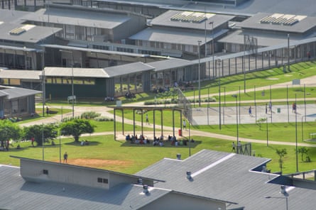 The immigration detention centre on Christmas Island