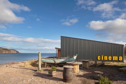 Cromarty community cinema in the Highlands.