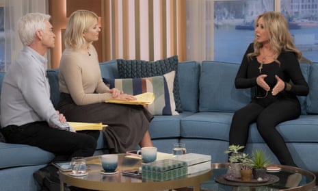 Carol Vorderman speaks out on This Morning at the end of January.