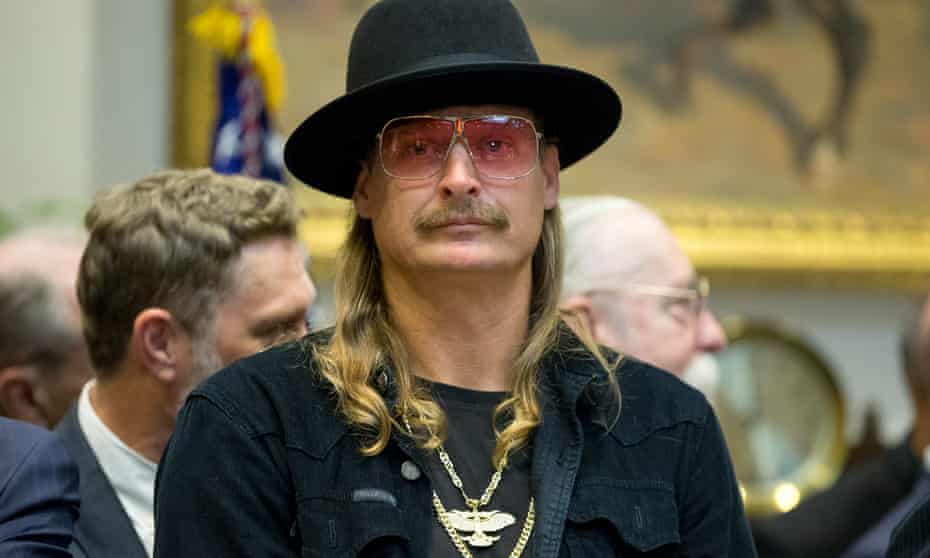 Kid Rock at the White House in 2018.