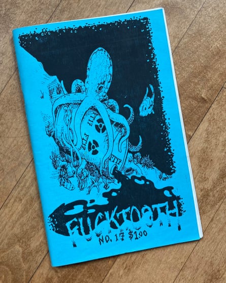 Jen Angel’s first zine, Fucktooth, which she started publishing as a teenager.