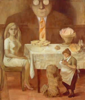 Family Portrait, 1954, by Dorothea Tanning.