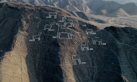 Researchers discovered over 100 new ancient designs in Peru's Nazca Lines.