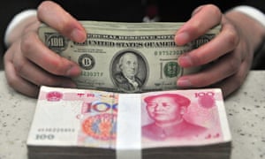 A rising dollar would put pressure on the yuan.
