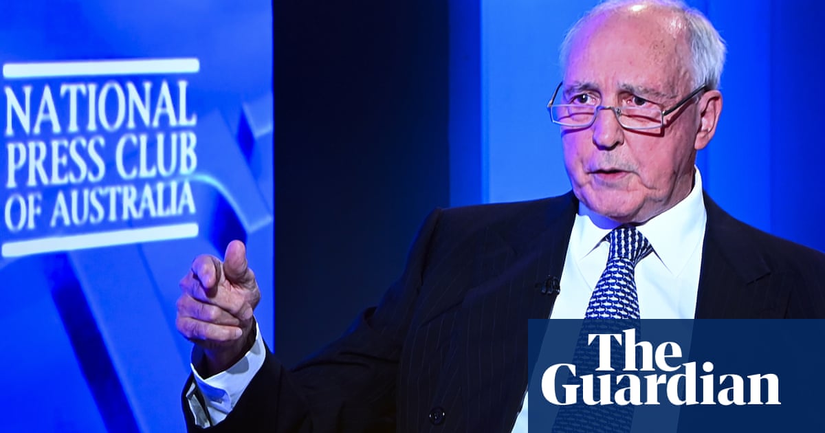 ‘Throwing toothpicks at the mountain’: Paul Keating says Aukus submarines plan will have no impact on China