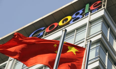 China restricts outside websites including Google.