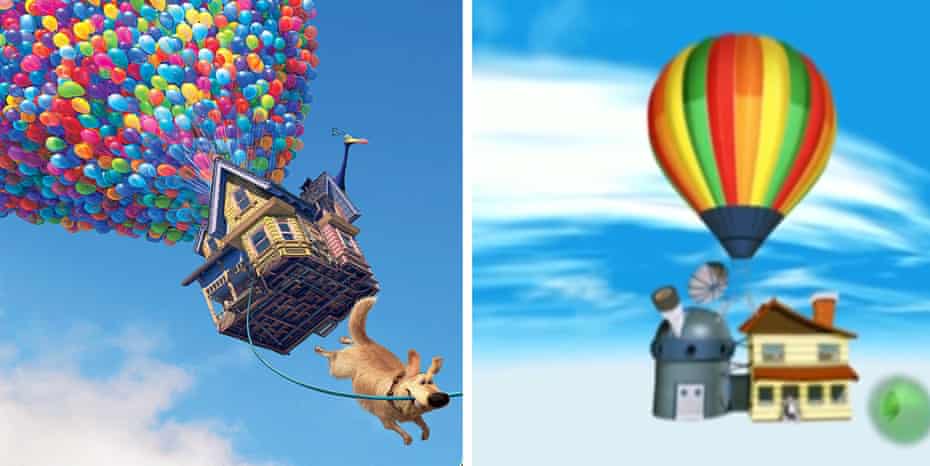 Spot the difference … Up and What’s Up.