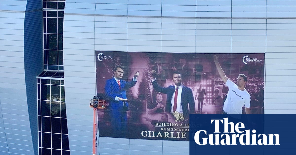 Thousands gather at Charlie Kirk memorial in Arizona where Trump to pay tribute to slain organizer