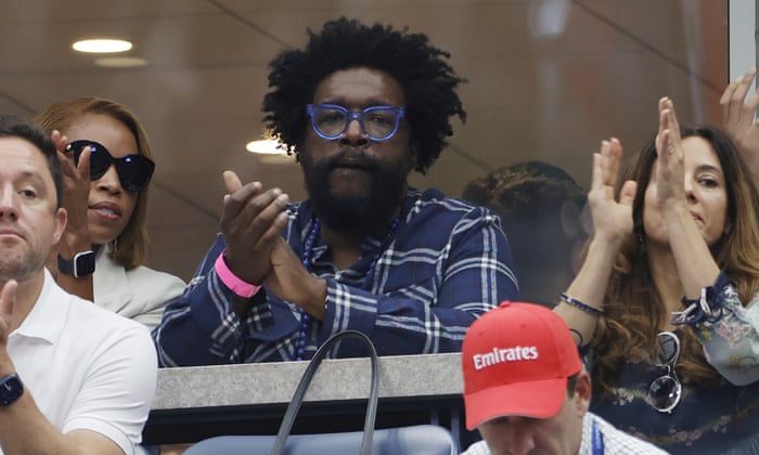 First celebrity on the wires: US musician Questlove.