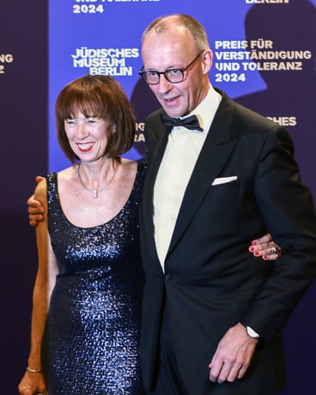 Merz and his wife Charlotte