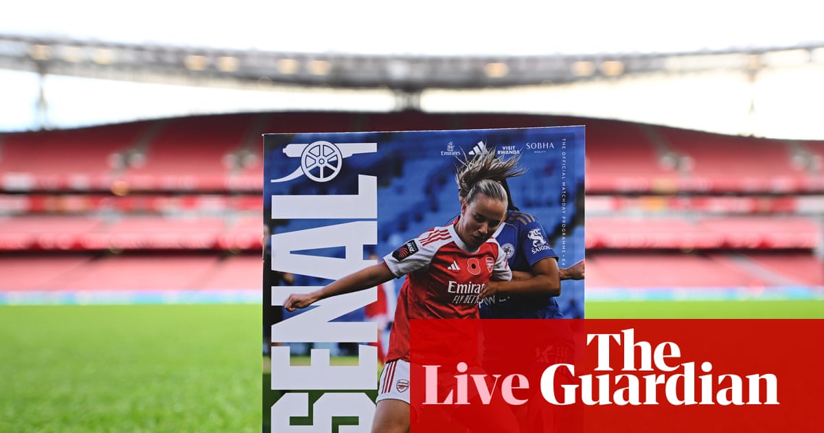 Arsenal v Chelsea: Women's Super League live