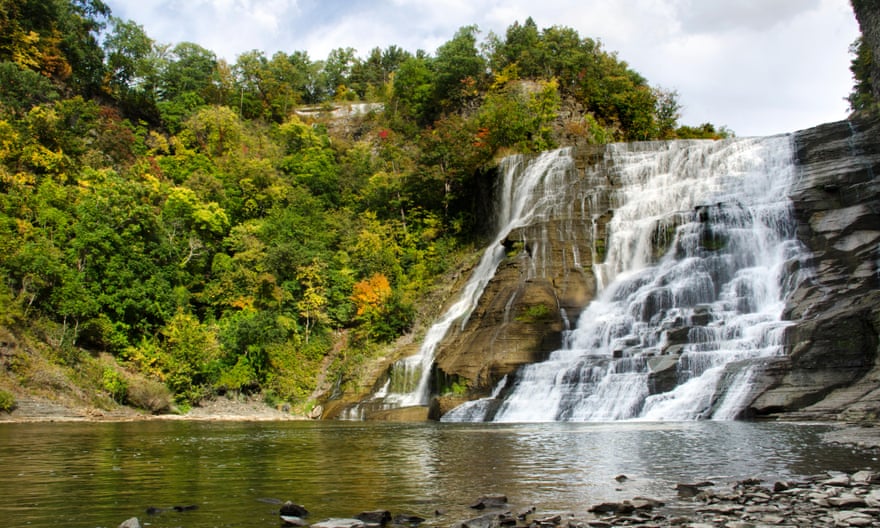 Ithaca Falls, Finger Lakes Region, Ithaca.