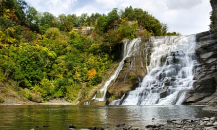 Ithaca Falls, New York state.