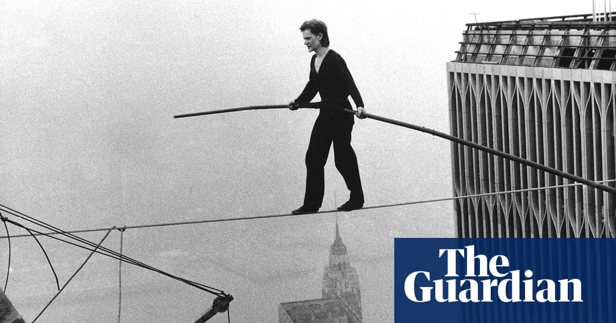 Philippe Petit's real-life walk between the twin towers – in pictures ...