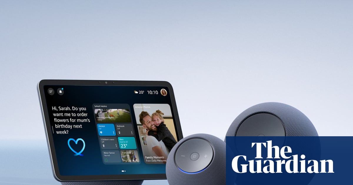 ‘Alright mate?’: Amazon pins UK hopes on AI upgrade of Alexa