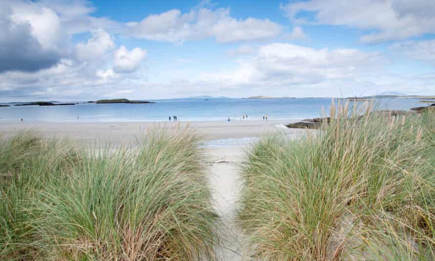 Glassilaun à couper le souffle, notre plage préférée.