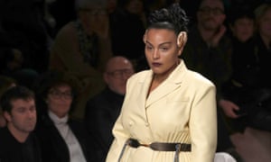 Paloma Elsesser modelling Fendi’s autumn/winter 2020 collection at Milan fashion week last month.