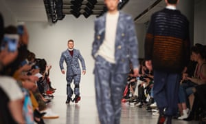 Model Jack Eyers seen during the Teatum Jones show
