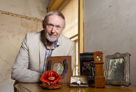Gordon Edwards with some of his grandparents’ items