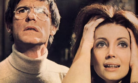 Gayle Hunnicutt and Roddy McDowall in The Legend of Hell House, 1973.