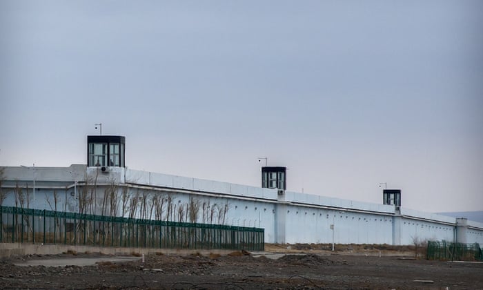 the Urumqi No. 3 Detention Center in Dabancheng in western China's Xinjiang Uyghur Autonomous Region