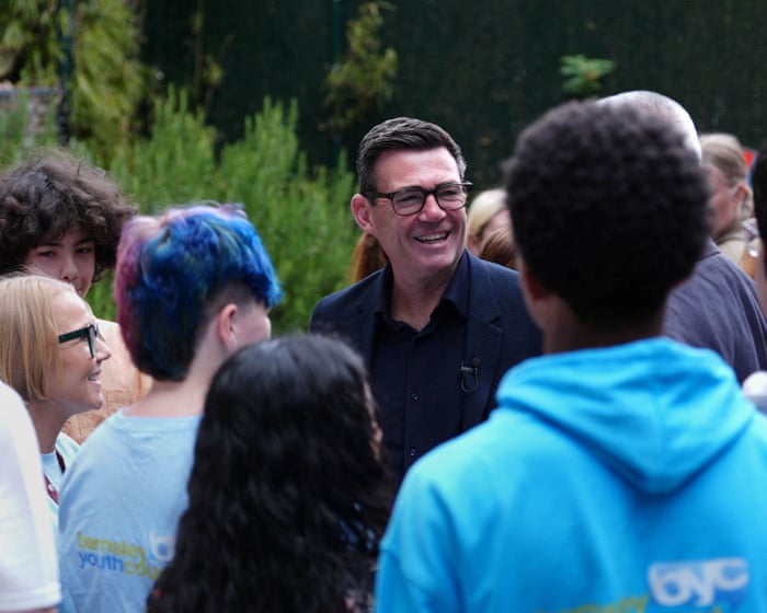 Is Andy Burnham seriously about to tour Britain like some medieval monarch? | Zoe Williams — image supplied by The Guardian Politics's feed