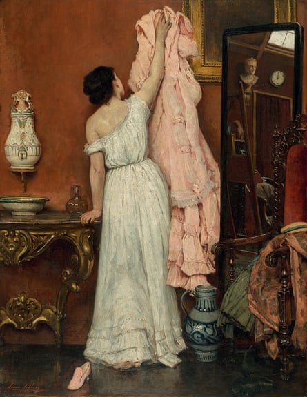 A Modern Cinderella, by Louise Jopling, 1875