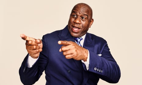 Magic Johnson is a larger-than-life legend