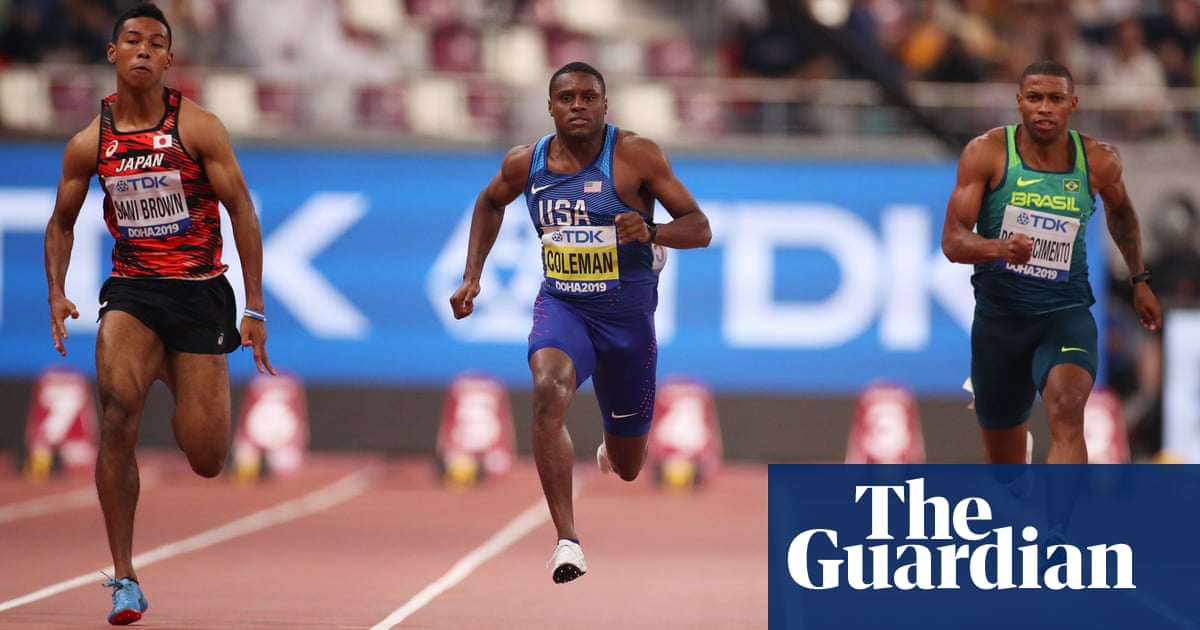 Christian Coleman eases through Doha heat in first race since avoiding ban