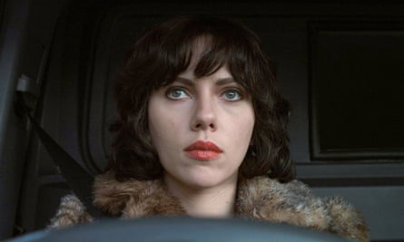 In Transit … Scarlett Johansson in Under the Skin.