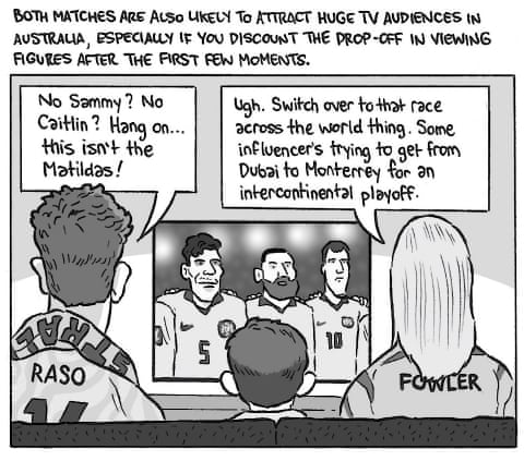 David Squires Fifa series comic, panel 5