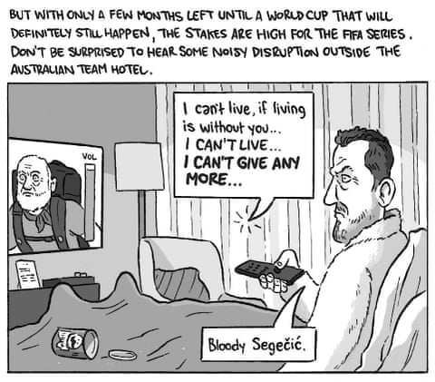 David Squires Fifa series comic, panel 6