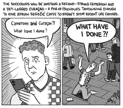 David Squires Fifa series comic, panel 4