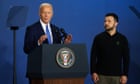 Biden mistakenly calls Zelenskiy 'President Putin' at Nato summit ahead of high-stakes press conference - live