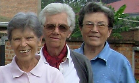 The Italian nuns Bernadette Boggia, Olga Raschietti, and Lucia Pulici, who were murdered in a convent in Bujumbura, the capital of Burundi