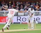 England v New Zealand: first men’s cricket Test, day two – live