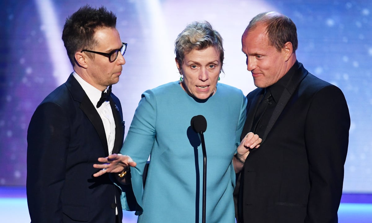 Sag Awards 2018 Three Billboards Wins Big In Female Powered Ceremony Movies The Guardian Frances Mcdormand 2022 Sag Awards