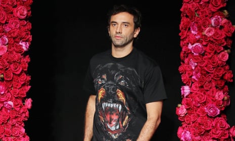 Riccardo Tisci during his Givenchy days.