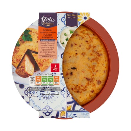 Sainsbury’s Taste the Difference Spanish tortilla with flaked pimentón