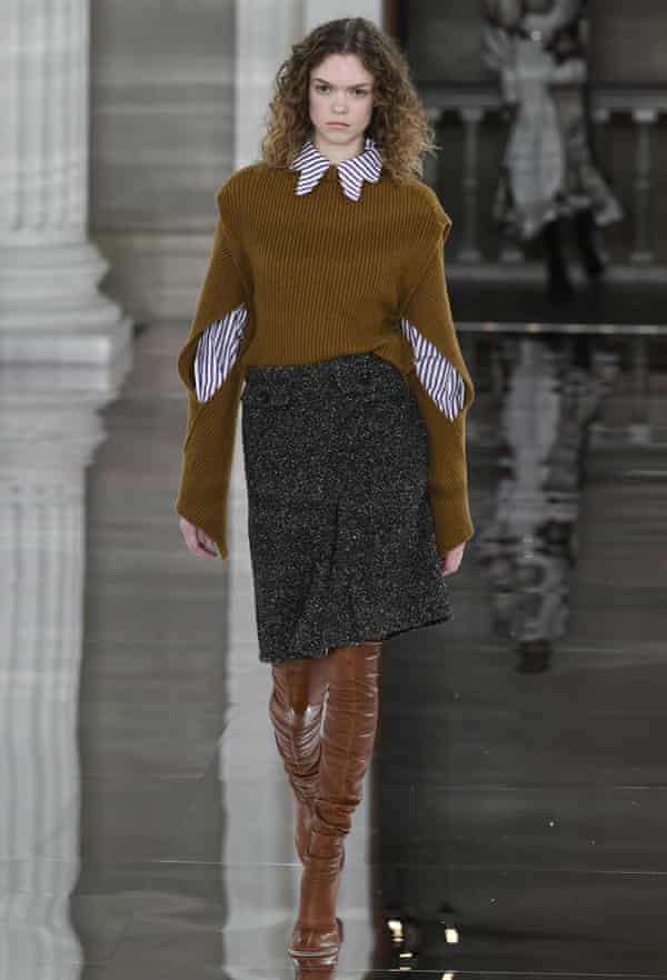 Victoria Beckham Starts A Quiet Hemline Revolution At London Fashion Week Victoria Beckham The Guardian