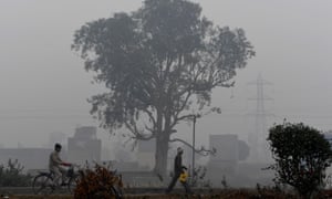 Smog in Faridabad