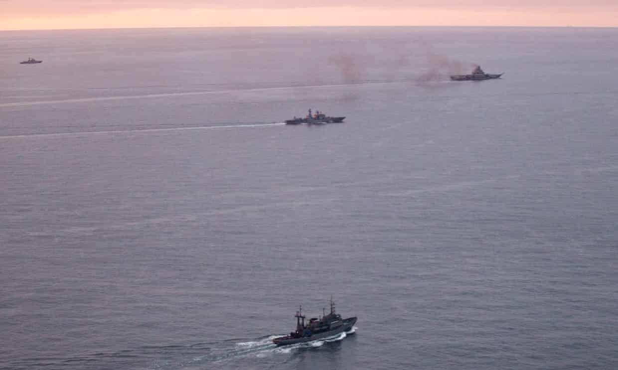 Russian Ships headed for Aleppo