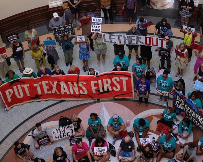 Texas House Approves Controversial GOP Gerrymandered Map